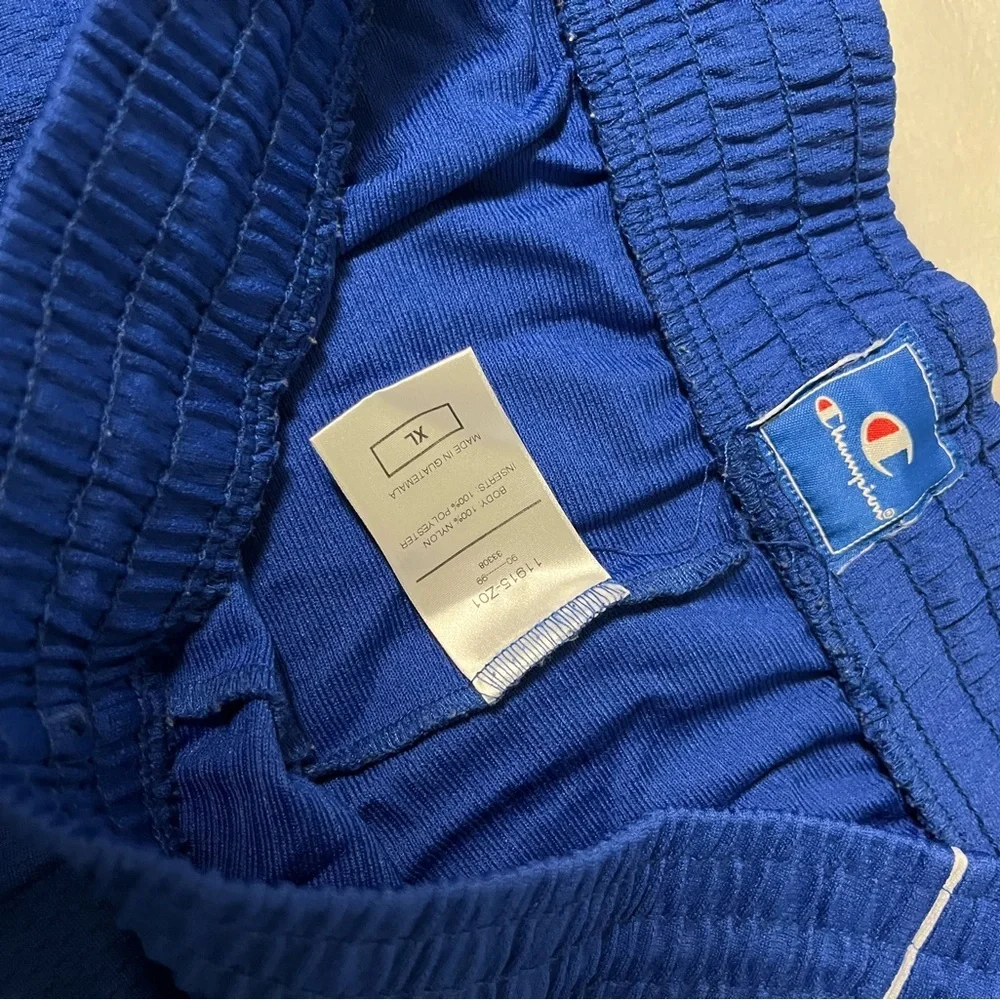 Champion Blue XL Shorts with a Viking